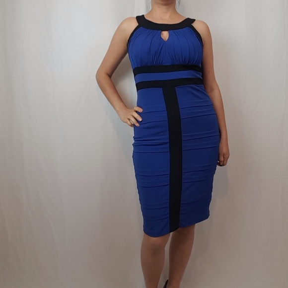 Signature by Sangria Dresses & Skirts - 𝅺Sangria ROYAL BLUE PARTY/[COCKTAIL DRESS
